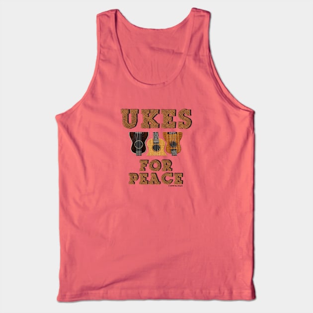 Ukes for Peace Tank Top by SuzDoyle